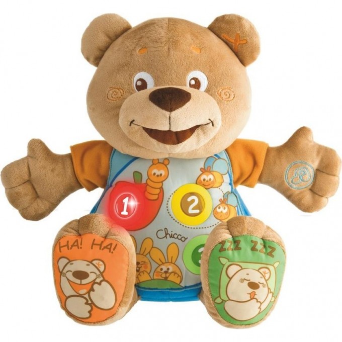 Говорящий мишка CHICCO Teddy, Коричневый 00060014000180 Говорящий мишка CHICCO Teddy, Коричневый 00060014000180