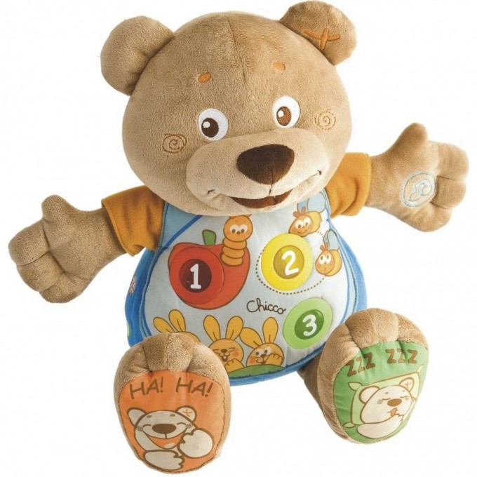 Говорящий Мишка CHICCO Teddy, коричневый 60014000180 Говорящий Мишка CHICCO Teddy, коричневый 60014000180