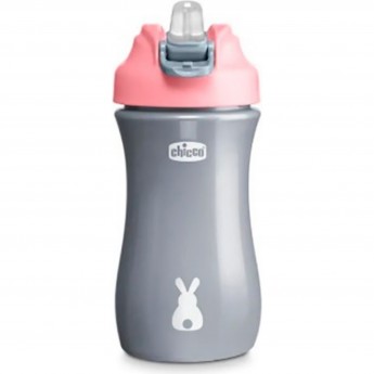 Поильник CHICCO SOFT SPOUT CUP 2г+ розовый Поильник CHICCO SOFT SPOUT CUP 2г+ розовый